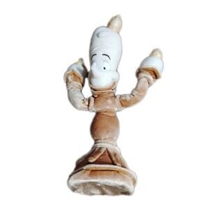 Disney Beauty And The Beast Lumiere Candlestick Talking Plush 14"